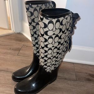 Coach Rain boots